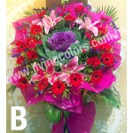 Congratulation Flower Basket